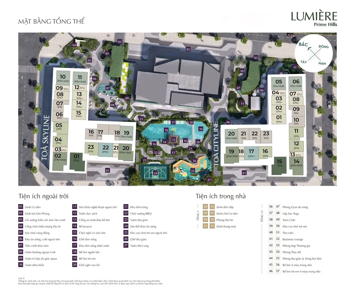 Masterise Homes Cổ Loa - Lumière Essence Peak - mặt bằng 4