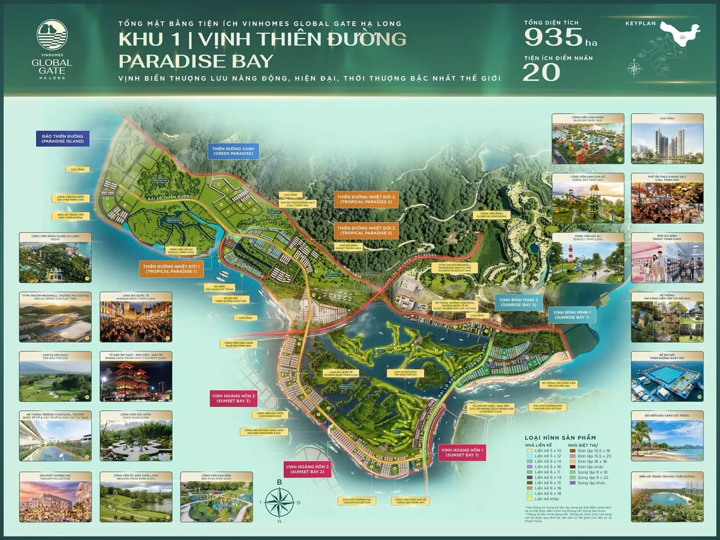 Vinhomes Global Gate Hạ Long (Hạ Long Xanh) - mặt bằng 2